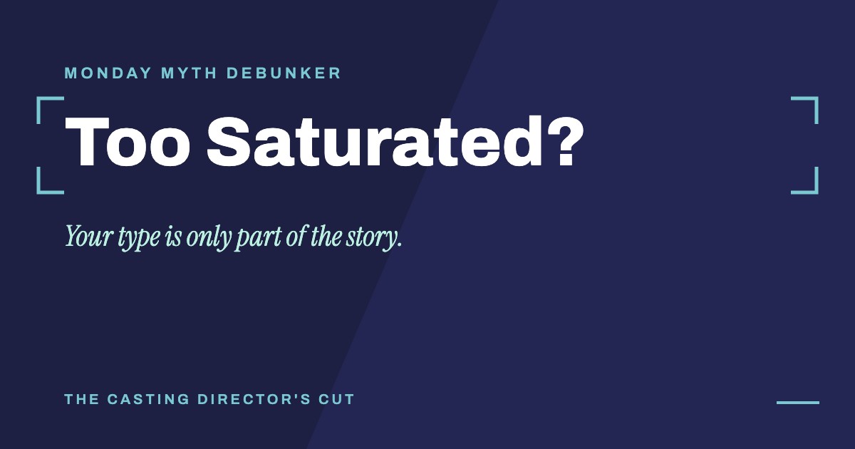 Monday Myth Debunker: Too Saturated?. Your type is only part of the story.