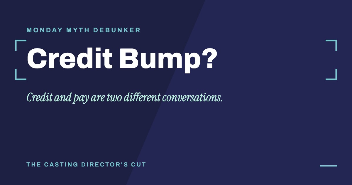 Monday Myth Debunker: Credit Bump?. Credit and pay are two different conversations.